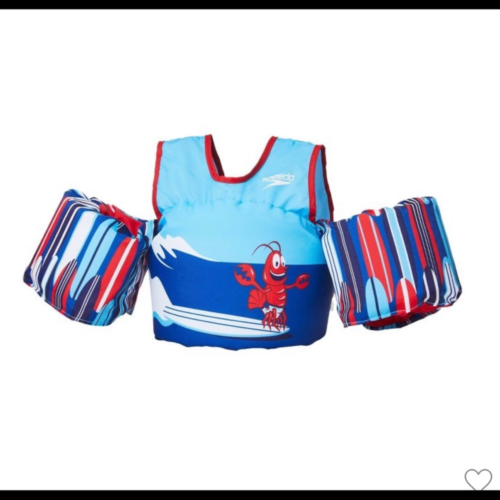 speedo kids life jacket vest
